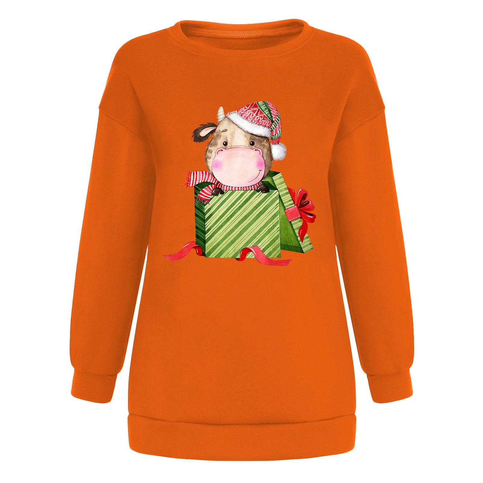 “Women’s Christmas Off-Shoulder Hoodie”