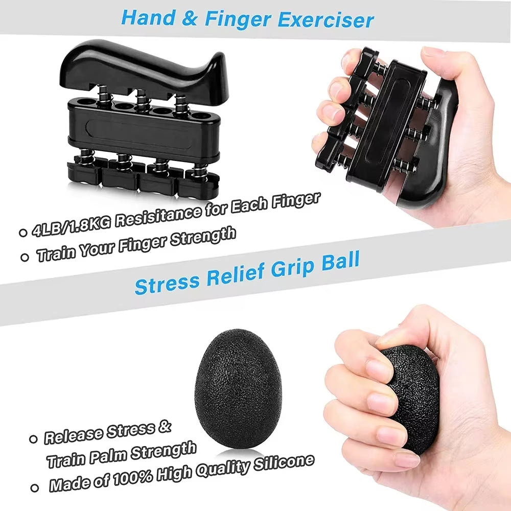Ultimate 5-60Kg Adjustable Hand Gripper - Enhance Your Grip Strength and Aid Rehabilitation