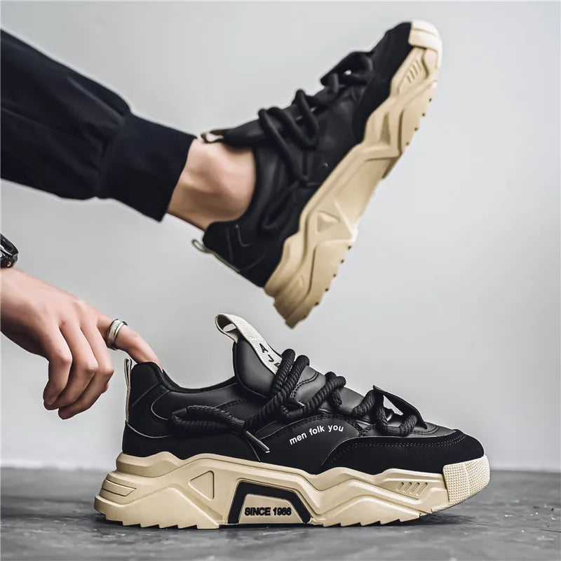 Step Up Your Style with the 2025 Men's Casual Sports Shoes - Durable, Comfortable, and Breathable Footwear for Every Adventure