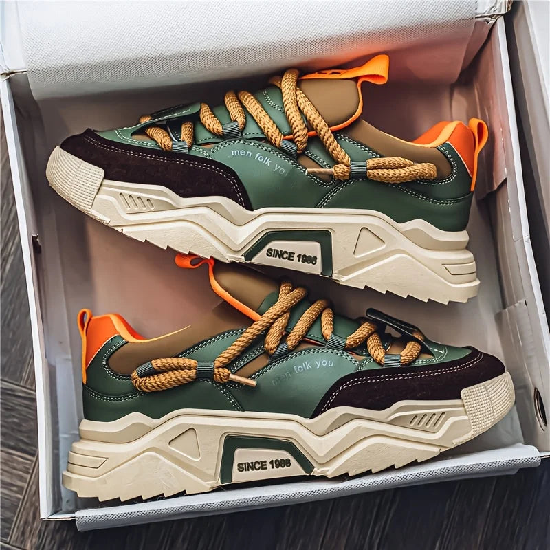 Step Up Your Style with the 2025 Men's Casual Sports Shoes - Durable, Comfortable, and Breathable Footwear for Every Adventure