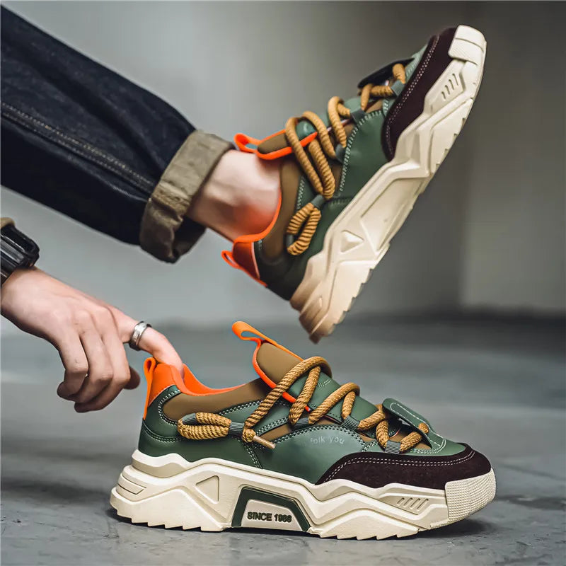 Step Up Your Style with the 2025 Men's Casual Sports Shoes - Durable, Comfortable, and Breathable Footwear for Every Adventure